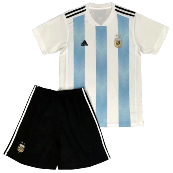 Camiseta Argentina 1ª Niño 2018